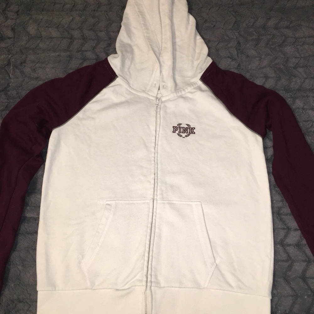 PINK Zip Up Hoodie